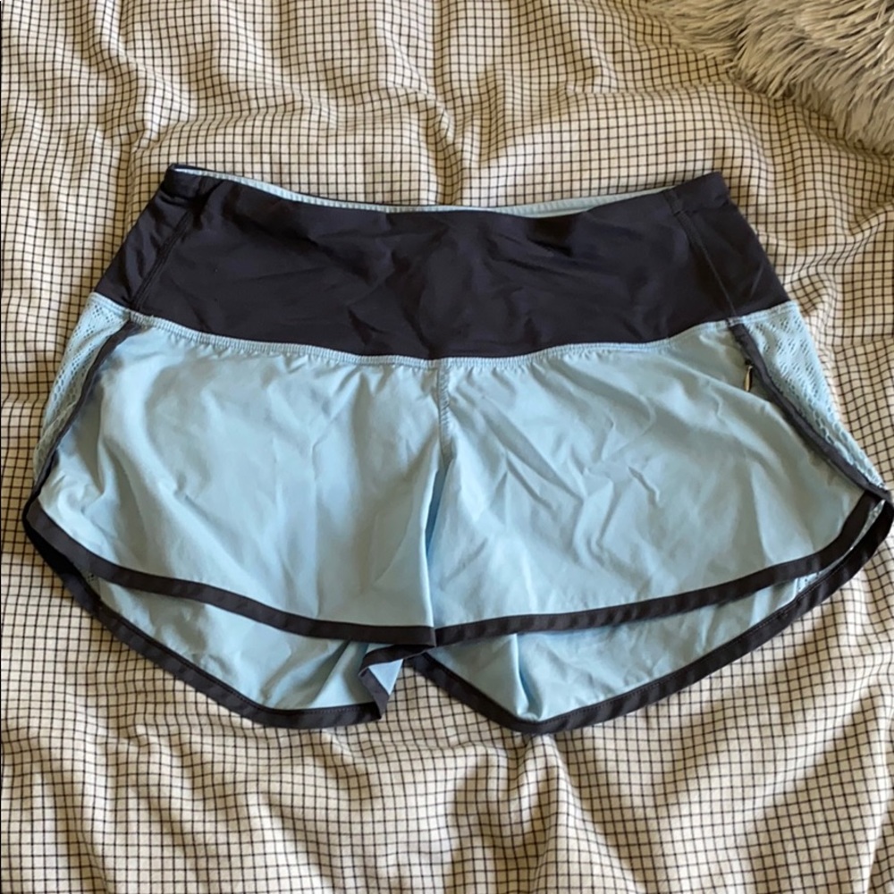 Lululemon Blue Running Shorts size 4